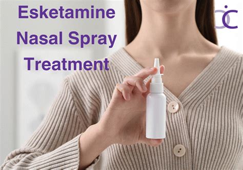 esketamine nasal spray for anxiety.